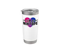 Bisexual Bi Pride Flag I'm A Mixtape Stainless Steel Insulated Tumbler