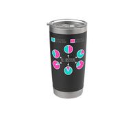 Bisexual Bi Pride Flag Pie Chart Attraction to The Same Stainless Steel Insulated Tumbler