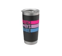 Bisexual Both Ways Bi Pride Stainless Steel Insulated Tumbler