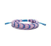 Bisexual Bracelet Stuff Bi Pride Outfit Asexual Pride Accessories LGBT Proud Love Tibetan Boho Rope Bracelet Gifts for Women Men, Cord, no gemstone