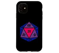 Bisexual D20 Dice Bi Pride Flag Gender Equality Gaymer LGBTQ Case for iPhone 11