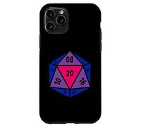 Bisexual D20 Dice Bi Pride Flag Gender Equality Gaymer LGBTQ Case for iPhone 11 Pro