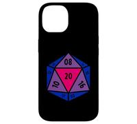 Bisexual D20 Dice Bi Pride Flag Gender Equality Gaymer LGBTQ Case for iPhone 14