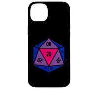 Bisexual D20 Dice Bi Pride Flag Gender Equality Gaymer LGBTQ Case for iPhone 14 Plus