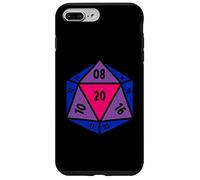 Bisexual D20 Dice Bi Pride Flag Gender Equality Gaymer LGBTQ Case for iPhone 7 Plus/8 Plus