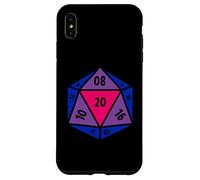 Bisexual D20 Dice Bi Pride Flag Gender Equality Gaymer LGBTQ Case for iPhone XS Max