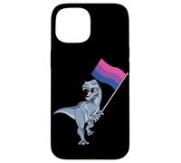 Bisexual Flag Dinosaur Bi Pride LGBT Nonbinary Gay Lesbian Case for iPhone 15