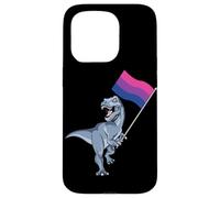 Bisexual Flag Dinosaur Bi Pride LGBT Nonbinary Gay Lesbian Case for iPhone 15 Pro