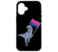 Bisexual Flag Dinosaur Bi Pride LGBT Nonbinary Gay Lesbian Case for iPhone 16