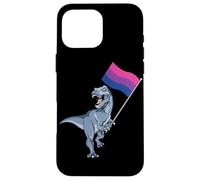 Bisexual Flag Dinosaur Bi Pride LGBT Nonbinary Gay Lesbian Case for iPhone 16 Pro Max