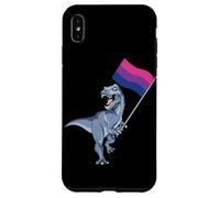 Bisexual Flag Dinosaur Bi Pride LGBT Nonbinary Gay Lesbian Case for iPhone XS Max