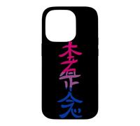 Bisexual Flag Hon Sha Ze Sho Nen Reiki Symbol Yoga Case for iPhone 14 Pro