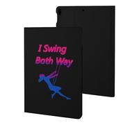 Bisexual I Swing Both Ways Slim Case Compatible with iPad 10th 9th 8th 7th Generation 2022 2021 2020 2019 Protective Cover Stand