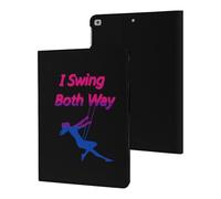Bisexual I Swing Both Ways Slim Case Compatible with iPad 10th 9th 8th 7th Generation 2022 2021 2020 2019 Protective Cover Stand