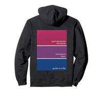 Bisexual Pride Color Paint Swatch Humor Pullover Hoodie