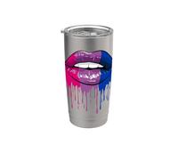 Bisexual Pride Flag Stainless Steel Insulated Tumbler