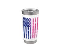 Bisexual Pride Flag USA Bi Stainless Steel Insulated Tumbler
