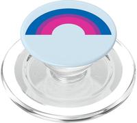 Bisexual Pride Rainbow with Bisexuality Flag Colors PopSockets PopGrip for MagSafe