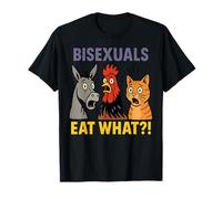 Bisexuals Funny Eat What Animals Gay Pride LGBTQ T-Shirt