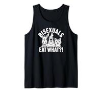 Bisexuals Funny Eat What Animals Gay Pride LGBTQ Tank Top