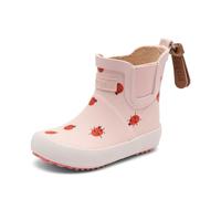 Bisgaard Baby Rubber, Girls Rain Boots, Cute Lady Bug, 8 UK Child