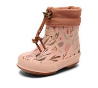 bisgaard Boy's Unisex Kids Thermo Baby Rain Boot, Rose Flower, 8.5 UK Child