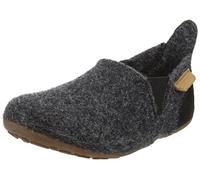 Bisgaard Boy's Unisex Kids' Wool Sailor Loafer, Antrachite, 13.5 UK Child