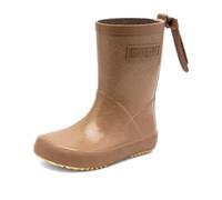 Bisgaard Girl's Fashion Rain Boot, Brown Glitter, 12 UK Child