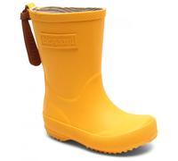 Bisgaard Unisex Kid's Basic Rubber Rain Boot, Yellow, 23 EU