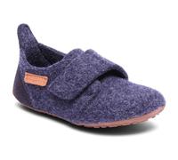 Bisgaard - Kid's Casual Wool - Slippers size 1, blue