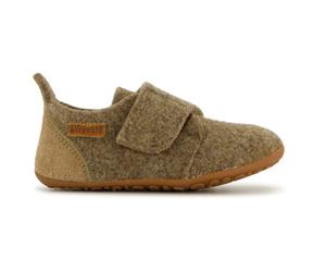 Bisgaard - Kid's Casual Wool - Slippers size 2, brown