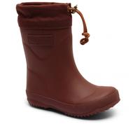 Bisgaard - Kid's Thermo - Wellington boots size 2, brown/red