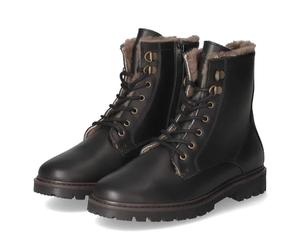 Bisgaard Kinder Winterstiefeletten MAIA Lamb Schwarz Glattleder