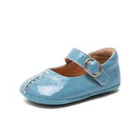 Bisgaard Unisex Children's Annabelle Trainers, Blue Patent, 6 UK Child