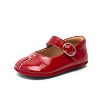 Bisgaard Unisex Children's Annabelle Trainers, Red Patent, 8 UK Child