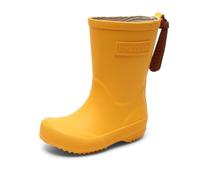 Bisgaard Unisex Children's Basic Rubber Wellington Boots, Yellow, 8.5 UK Child