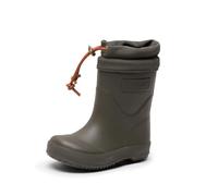 Bisgaard Unisex Children's Thermal Wellington Boots, olive, 4 UK