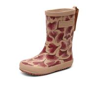 Bisgaard Unisex Kids Bisgaard Fashion Rain Boot, Bordeaux Leaves, 11.5 UK