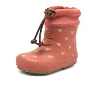 Bisgaard Unisex Kid's Thermo Baby Rain Boot, Ruby Heartbeat, 5 UK Child