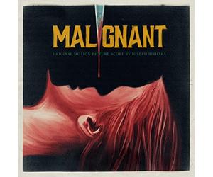 BISHARA - MALIGNANT OST 2LP/BLOOD RED W/ GOLD BLADE COLD BLUE SPLAT - E600z