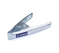 Bishop 50mm Heavy Duty Spring Clamp Market Stall Clips with Rot Proof Woven Nylon Long Life Jaw Covers (Clips only (no jaw Covers), Qty: 12)
