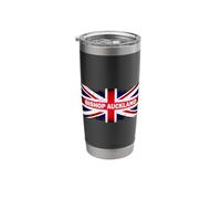 Bishop Auckland UK British Flag Stainless Steel Insulated Tumbler