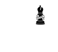 Bishop Chess Piece Faithful Pocket Print Men's T-Shirt - White - M - White