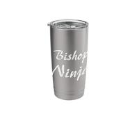 Bishop Tshirt Job Occupation Funny Work Title Stainless Steel Insulated Tumbler