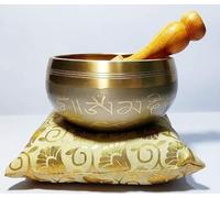 BishtHub Tibetan Singing Bowl Set Single Buddah Diameter Prayer Bowl- 3.5 Inch Diameter