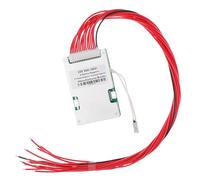 Bisida 10S BMS 36V 30A Li-ion PCB Protection Board with Balance Wire and NTC,Ten Functional protections, Common Port, for Solar Energy Storage, Balance Car Lithium-ion Battery Pack (10S 36V 30A)