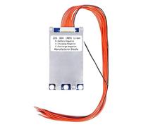Bisida BMS 13S 48V 30A Li-ion Battery Charging Protection Board Different Ports with Temperature Sensor Balance for e-Scooter, e-Bike, 18650 Battery Pack (13S 48V 30A)