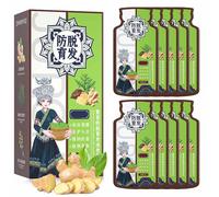 Bisienya Ginger Plant Extract Anti-Hair Loss & Dandruff Control Shampoo for Hair Growth