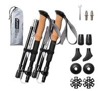 BISINNA Trekking Poles 7075 Aluminium Collapsible, Adjustable, Lightweight