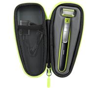 BiSiViO Hard Case for Philips Norelco OneBlade QP2520 QP2530 QP2630,Protective Organizer for Philips Norelco One Blade&Accessories,Portable Travel Carrying Electric Razor Organizer Shaver Storage Bag